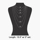 Station Pearl Beaded Flowers Chain Necklace