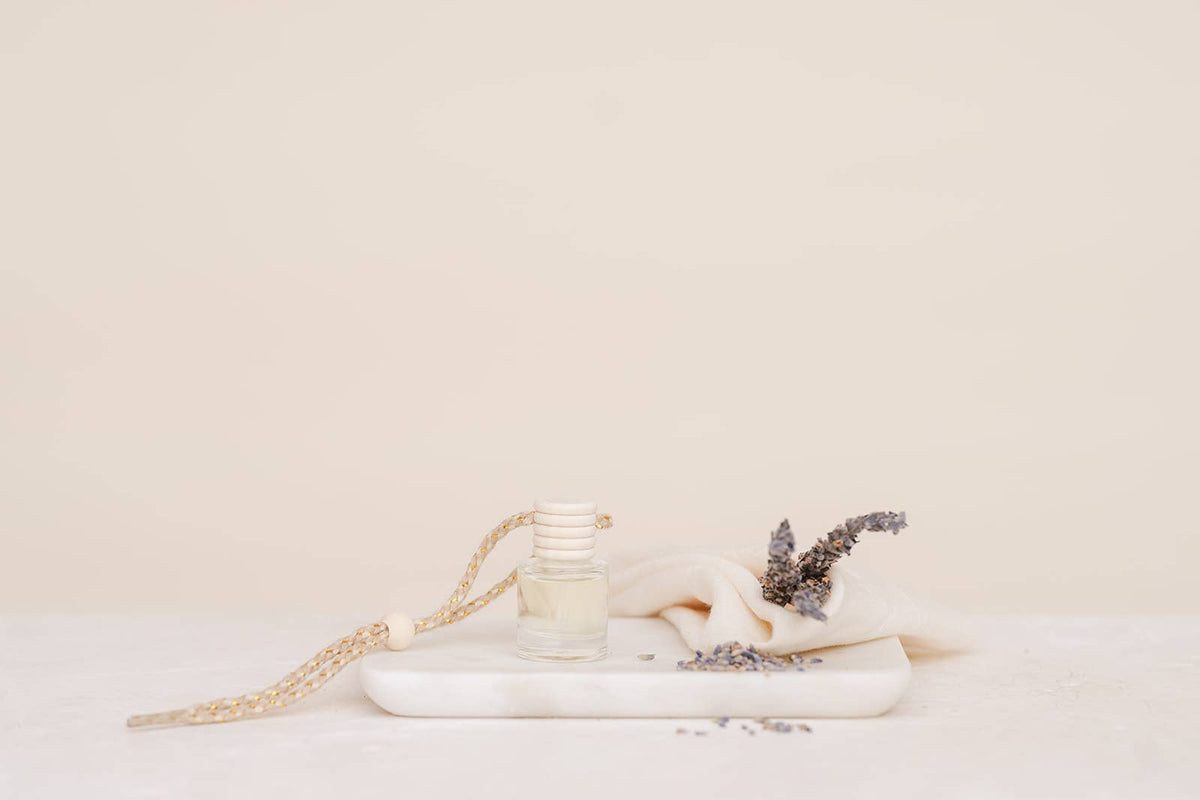 Fresh Linen Car Diffuser – Clean Cotton & Warm Air