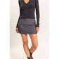 Pinstripe Skort