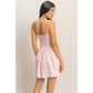 Strapless Flowy Mini Dress