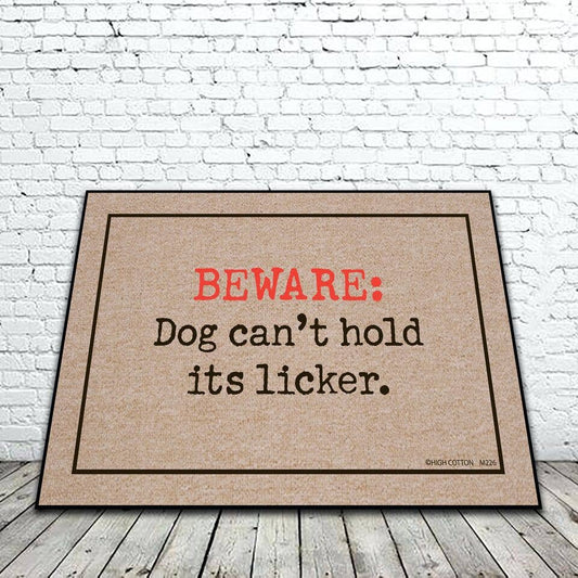 Dog Can't Hold Its Licker Mat
