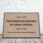 Good Friends Good Beer Mat