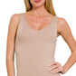 `Premium Rayon Double Layered Tank Top - Zenana