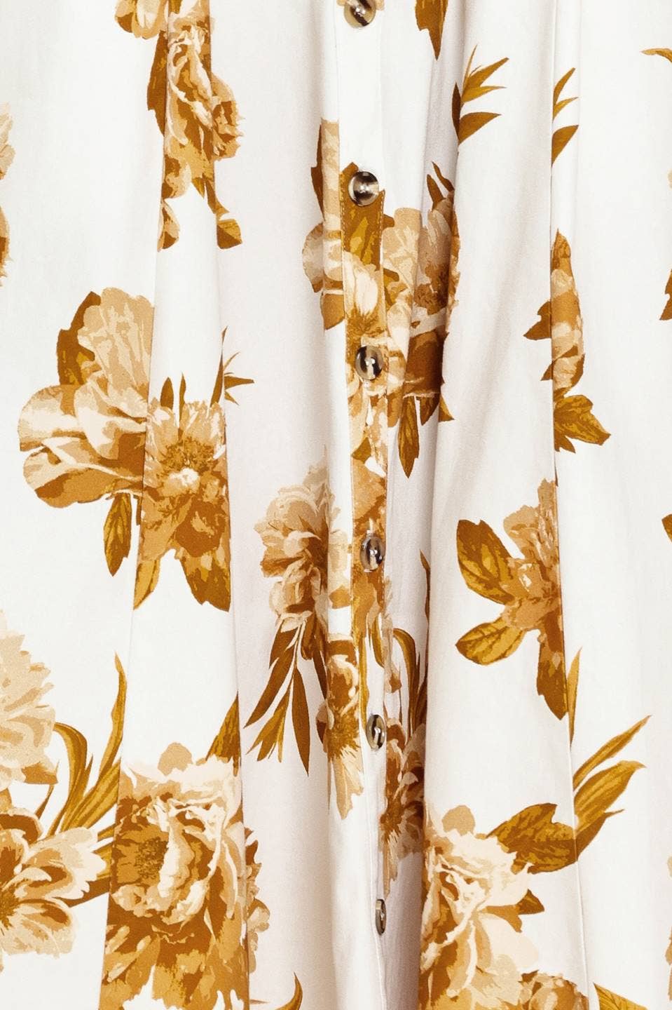 A printed woven midi dress - ID24034