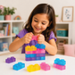 Fun Doh Squish Blocks Building Fidget Sensory Toy- 6/Display