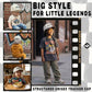 Kids/Baby 2-Tone Cap: Mac & Cheese Enthusiast - Khaki/Beige
