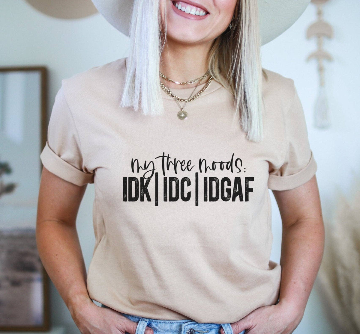 My Three Moods Graphic T-Shirt