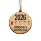 2026 Year Completely Sucked Gas Funny Christmas Ornaments