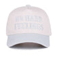 No Hard Feelings Two Tone Canvas Cotton Cap