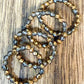 Stretchy Beaded Stack Rings