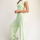 SET430037-Crossover Cotton Lycra Set
