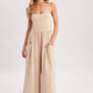 WASHED SLEEVELESS WIDE LEG JUMPSUIT