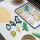 Prehistoric Party Baking Set – Dino Mold, Cutters & Tool