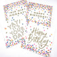 Birthday Cocktail Napkins | Happy Birthday (Script) - 20ct