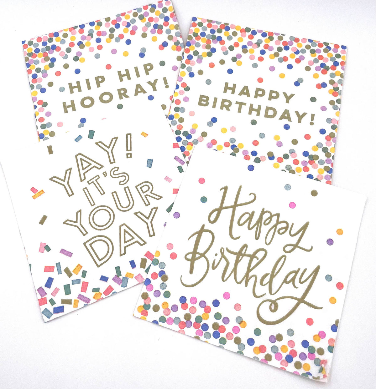 Birthday Cocktail Napkins | Happy Birthday (Script) - 20ct