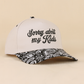 Sorry About My Kids Two Tone Snapback Hat Zenana Consgt.