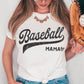 BASEBALL MAMA GRAPHIC TSHIRTS