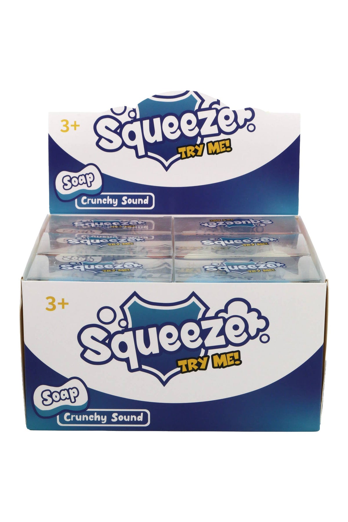 Soap Zero Rebound Crunchy Bead Slime Filled Scented Squishy
