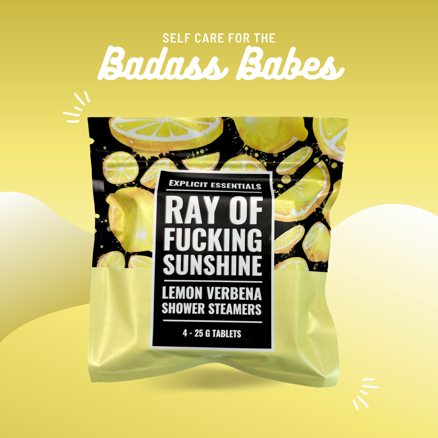 Ray of F&cking Sunshine Shower Steamers