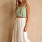 Flowy Cropped Tank Top