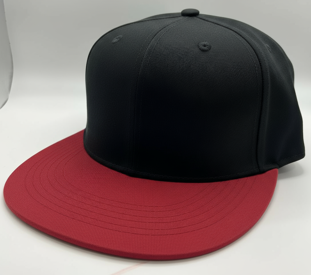 Premium Flat Brim Snapback Hat 100% Cotton Men Women Blank