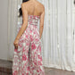 B5C15-A975 STRAPLESS WIDE LEG JUMPSUIT WITH TIE DETAIL