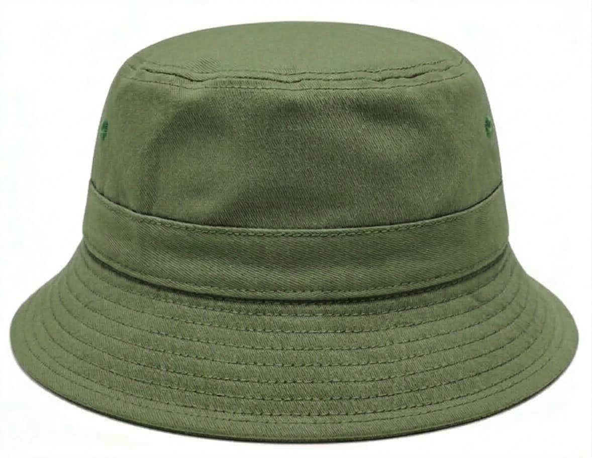 Premium Cotton Bucket Hat Size Adjustable Men Women Travel