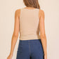 Ruched ITY Essential Top