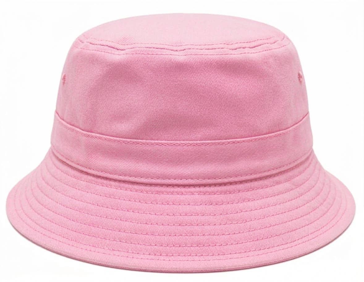 Premium Cotton Bucket Hat Size Adjustable Men Women Travel