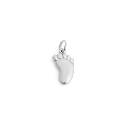 18K Gold PVD Stainless Steel Baby Foot Charm