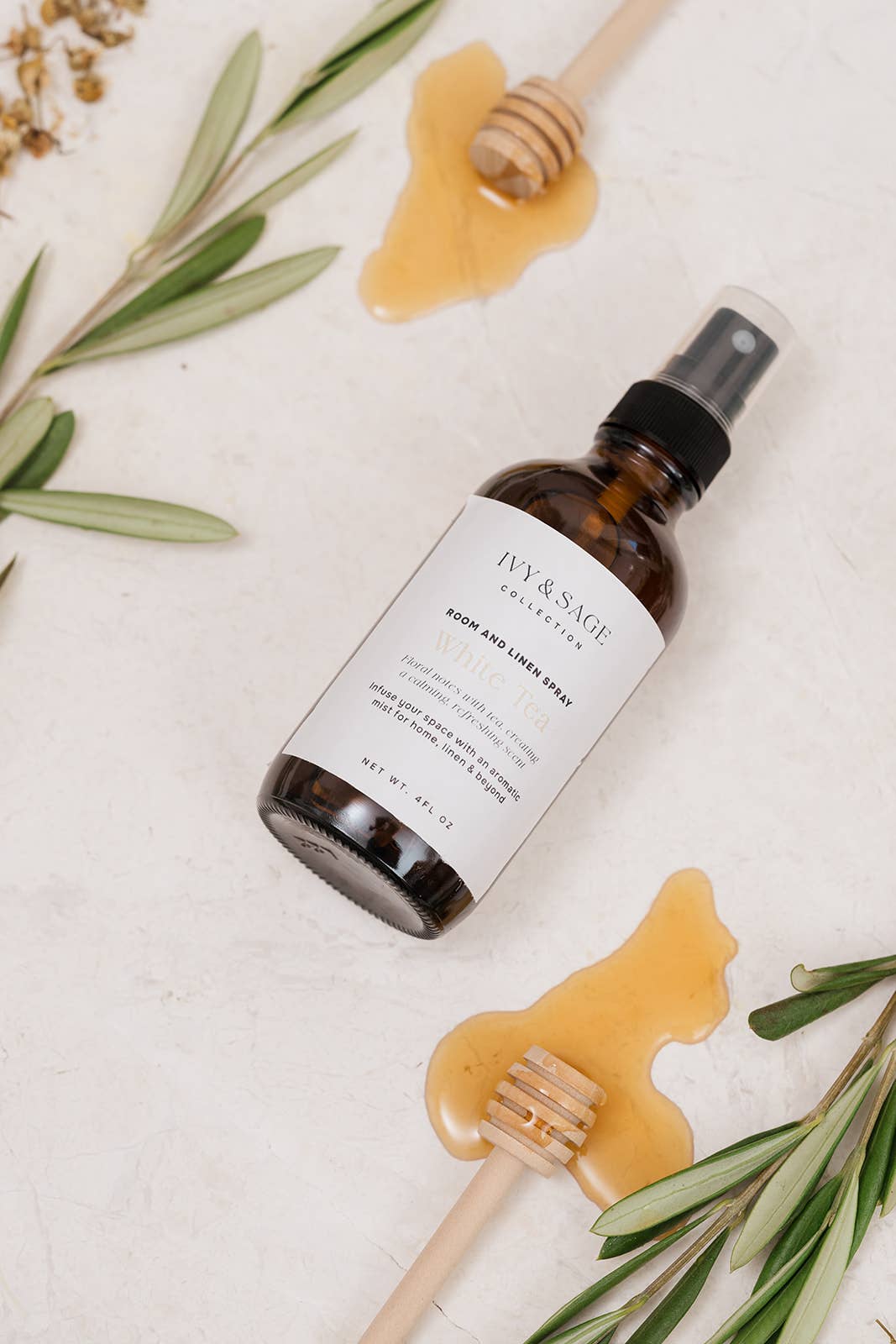Room & Linen Spray – White Tea, Clean & Calming