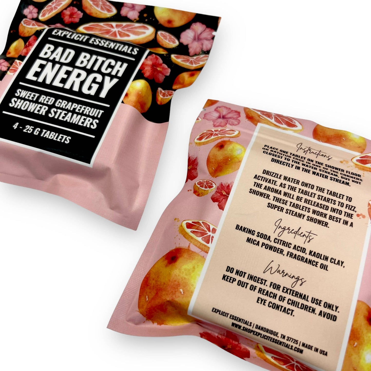 Impulse Buys For Women, Bad Bitch Energy Shower Steamers
