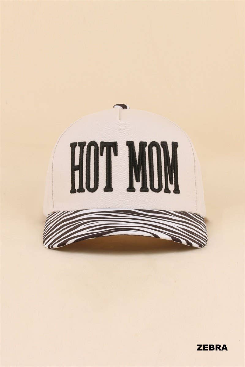 Hot Mom Two Tone Snapback Hat