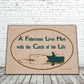 Fisherman and the Catch of His Life Mat