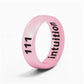 Flip Reversible Angel Numbers 111 and Intuition Ring