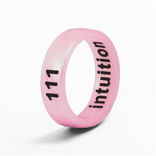 Flip Reversible Angel Numbers 111 and Intuition Ring