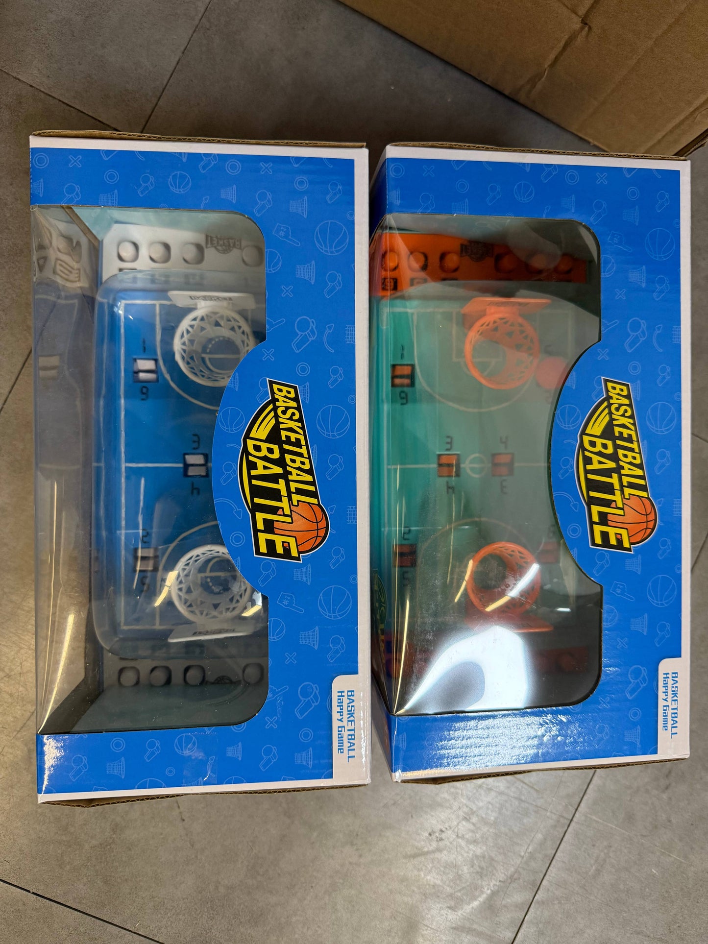 2 Player Tabletop Basketball Battle Game - Large