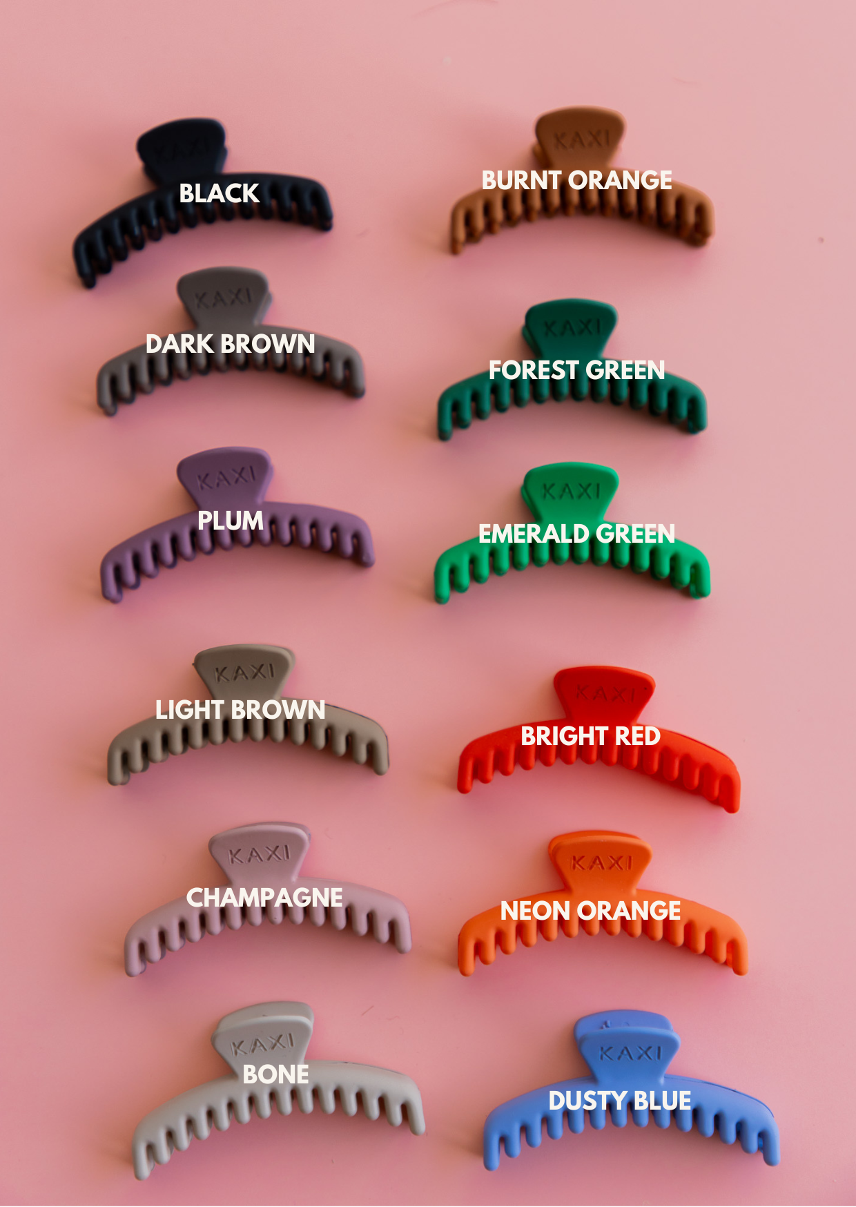 MATTE MINI HOLD EVERYTHING CLAW ( 11 COLORS )