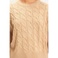Cable Knit Cap Sleeve Sweater