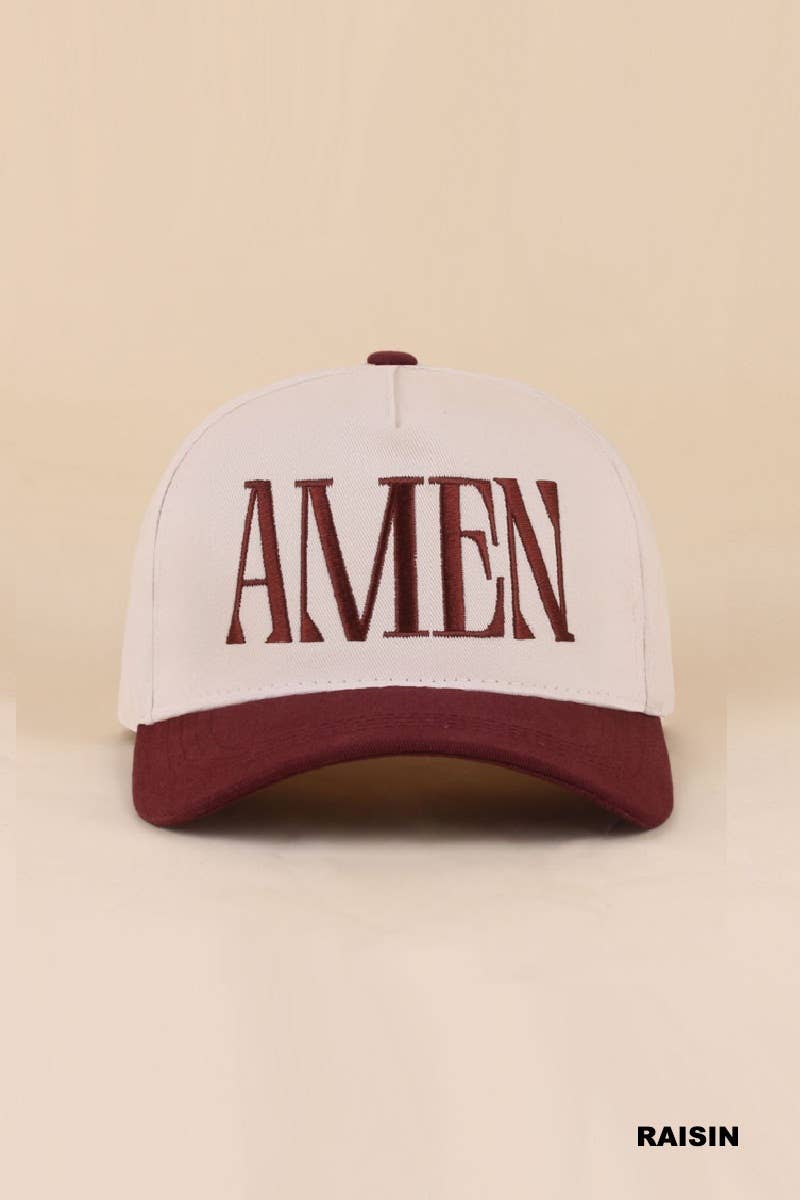 Amen Two Tone Cotton Hat