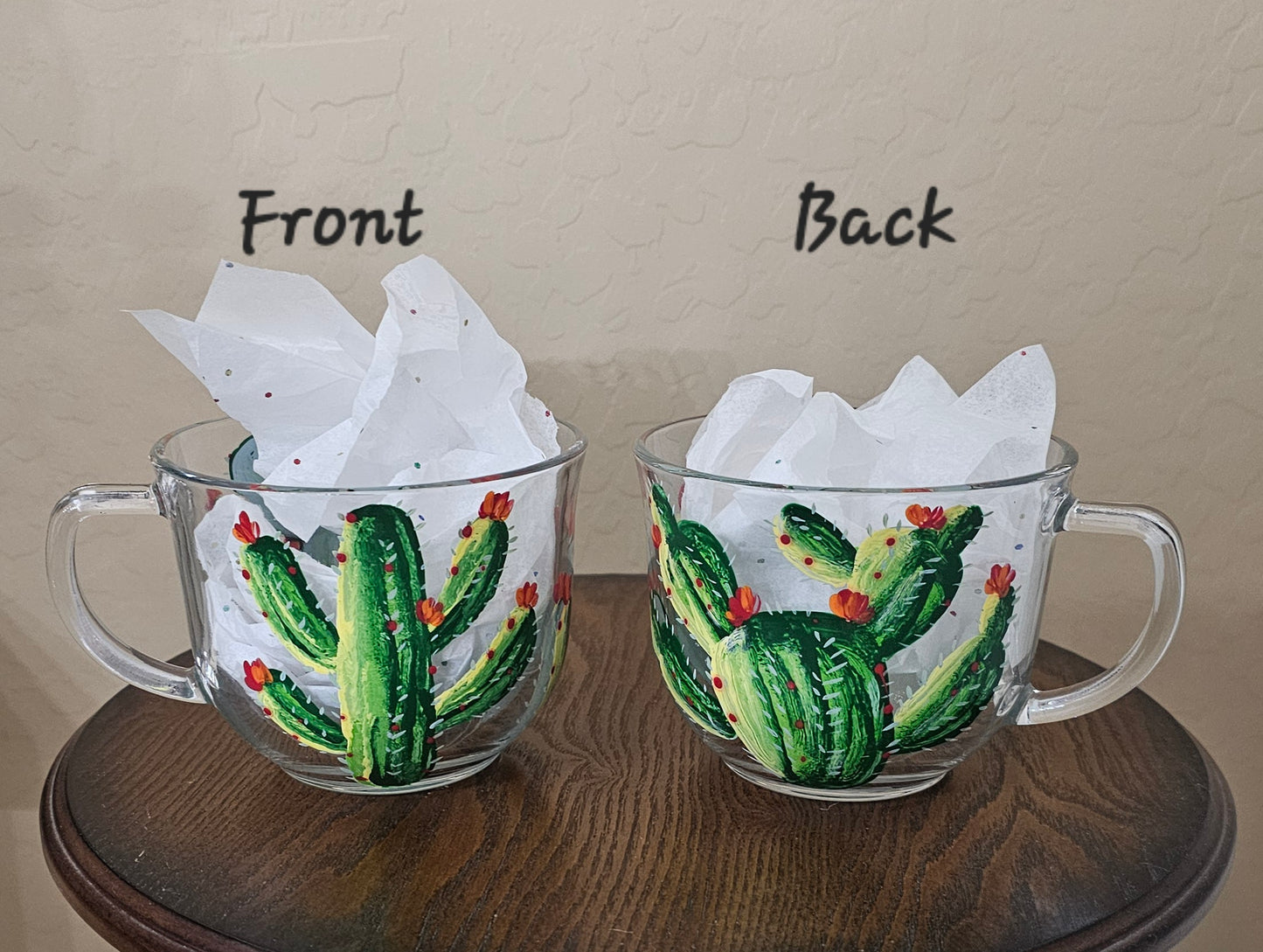 GLASS CLEAR MUG, 10 OZ MUG
