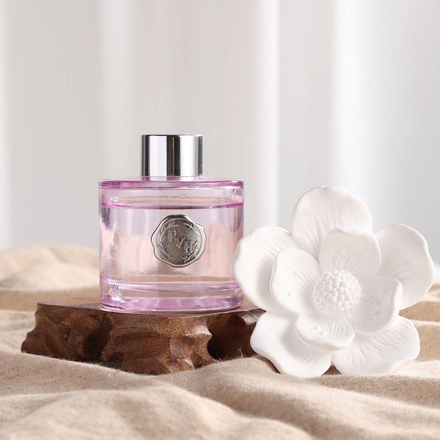 Magnolia Flower Diffuser Gift Set - Elegant Peony