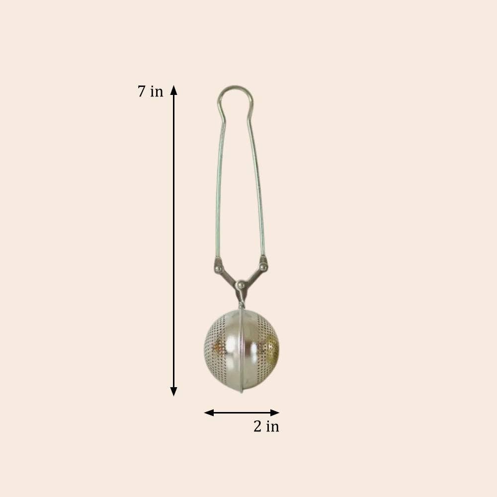Stainless Steel Tea Strainer | Faire Market Bestseller