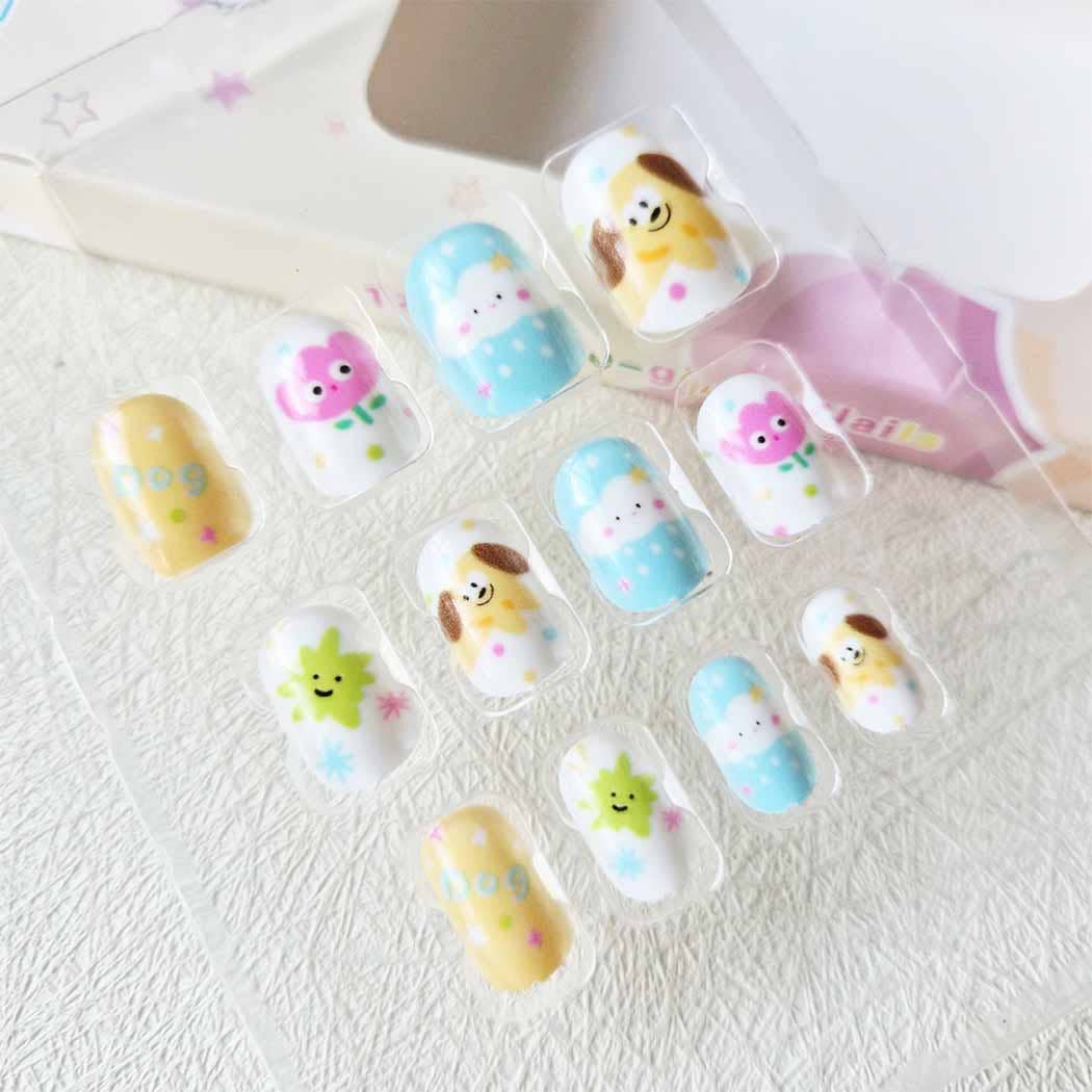 Fun Fake Artificial Kid's False Nail Tips