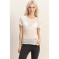 Textured Lace Short Sleeve Top