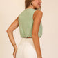 Flowy Cropped Tank Top