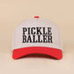 Pickle Baller Two Tone Snapback Hat