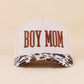 Boy Mom Two Tone Snapback Hat