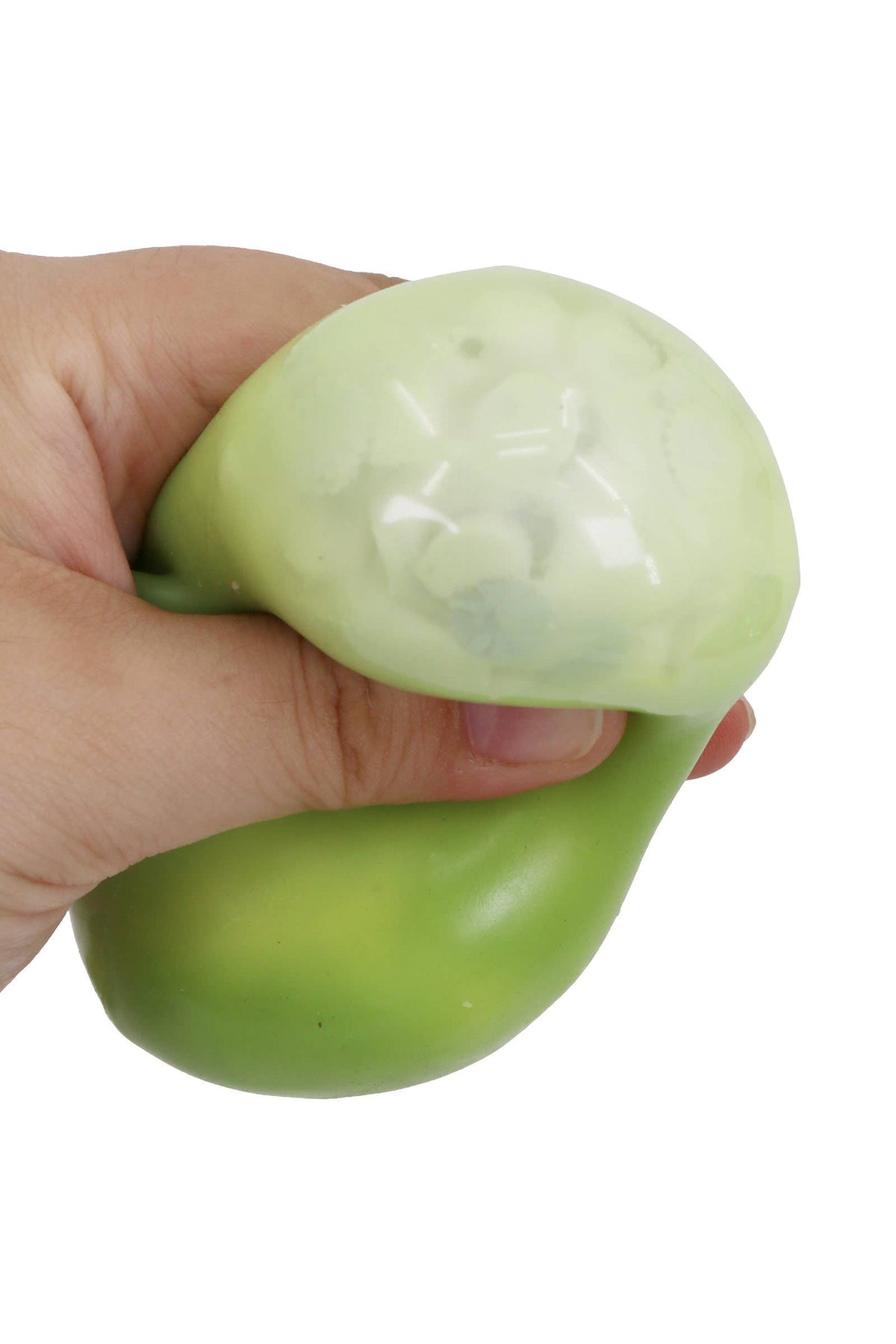 Color-Changing Mango Crunchy Bead Slime Filled TPR Squishy