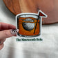 The Nineteenth Hole Whiskey Golf Sticker